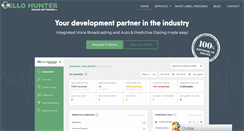 Desktop Screenshot of hellohunter.com